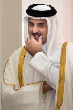 Emir du Qatar juin 2013 AFP