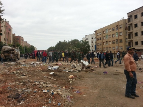 Opration lutte contre occupation de l espace public Casablanca 2013