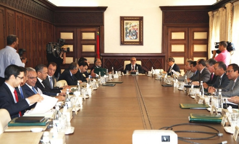 Conseil de gouvernement Maroc 2013