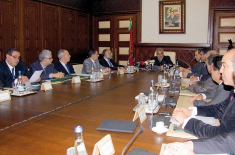 Conseil de gouvernement maroc 2013