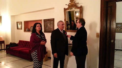 Consul general de France et epouse Casablanca decoration retnani nov 13