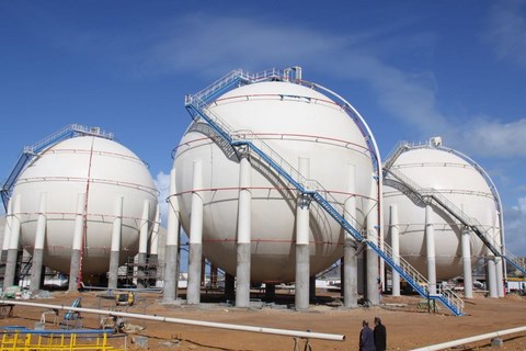 Citernes de stockage de gaz Maroc