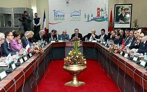 Ouverture Forum parlementaire maroc france rabat decembre 2013