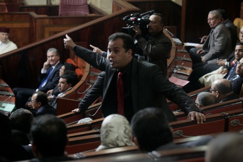 Parlement maroc seance houleuse