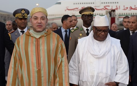 Roi MohammedVI et president malien Ibk