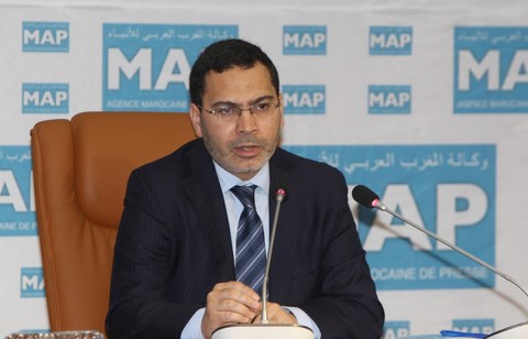 Mustapha el khalfi ministre com mars 2014