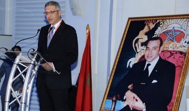 Bensalah president federation assurances maroc 2014