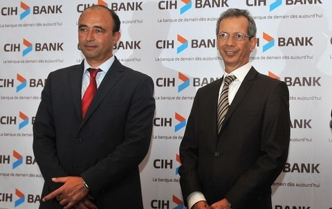 Cihbank DG Sekkat et PDG Rahhou mai 2014