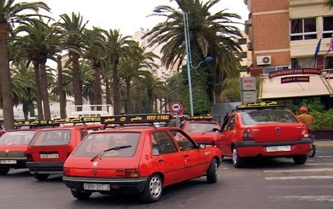 Taxis casablanca maroc