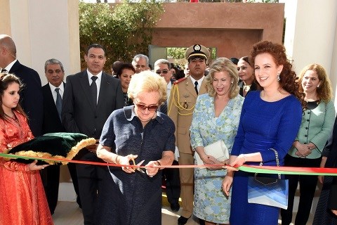 Inauguration maison de vie marrakech octobre 2014