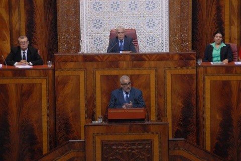 Benkirane au parlement novembre 2014