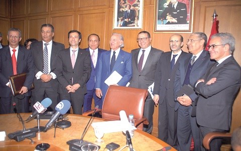 contribution liberatoire banquiers au ministere finances maroc janvier 2015