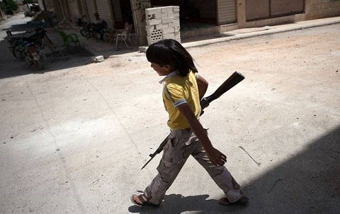 Enfant soldat syrie