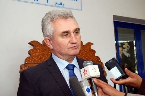 President du senat tcheque milan stick au maroc 2015