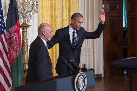 Barack Obama et Ashraf Ghani