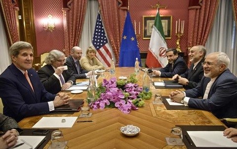 Negociations autour du nucleaire de l Iran a Lausanne mars 2015