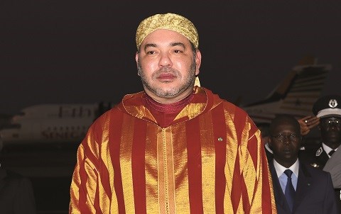 Roi du maroc au senegal mai 2015