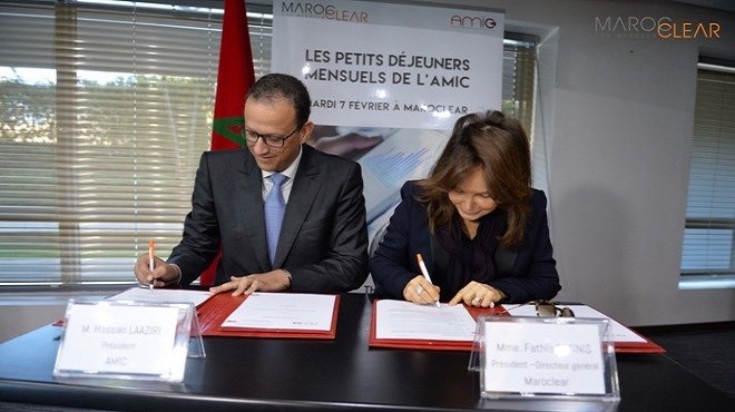 Maroclear : Partenaire de  l’AMIC pour la dématérialisation