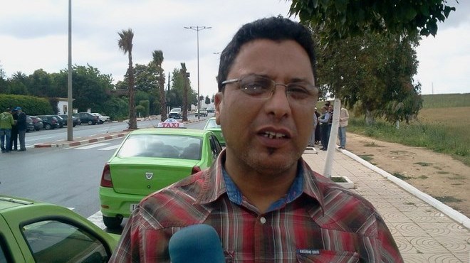 Mustapha El Kihel, SG de la Fédération nationale des professionnels du transport et des taxis.