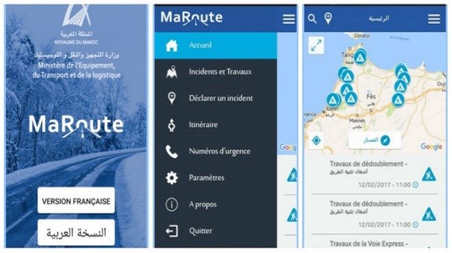 Application mobile : S’informer sur son trajet au Maroc avec «MaRoute»