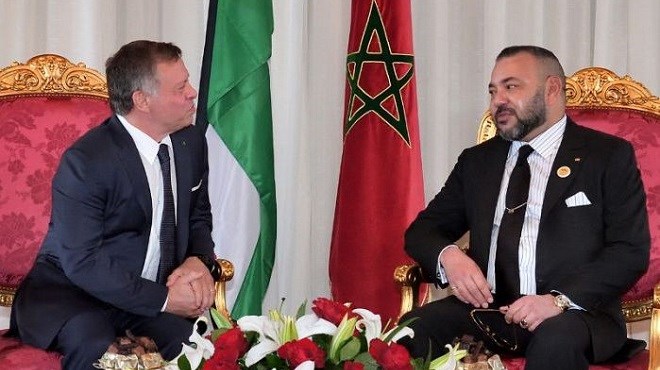 Entretiens entre SM le Roi Mohammed VI et le Souverain du Royaume hachémite de Jordanie