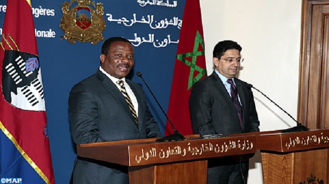 Sahara : Le Swaziland réitère son soutien au Maroc