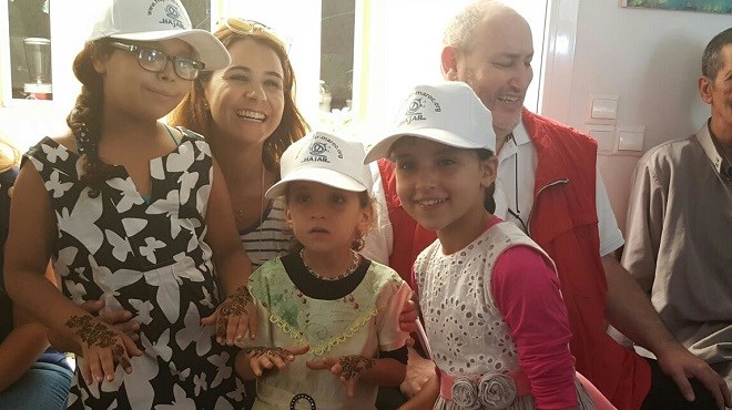 Association Hajar : Les enfants en fête avec Samia Akariou