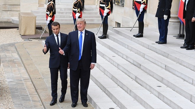 Trump-Macron : Drôle de show à Paris