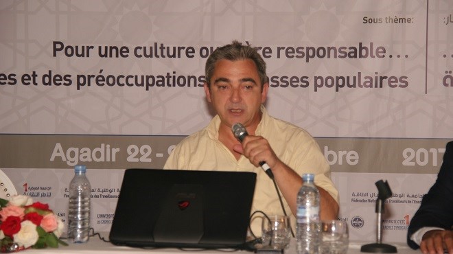 Pascal Lambolez, conseiller, expert à la Fédération des Mines et Energie (CGT) et intervenant international dans les questions de vie syndicale