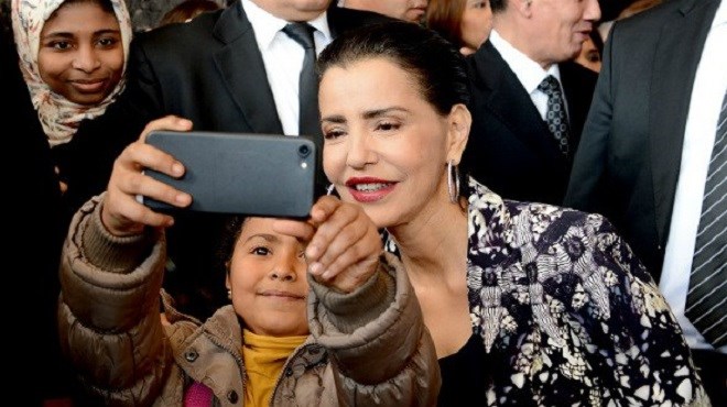 Le selfie avec la Princesse Lalla Meryem