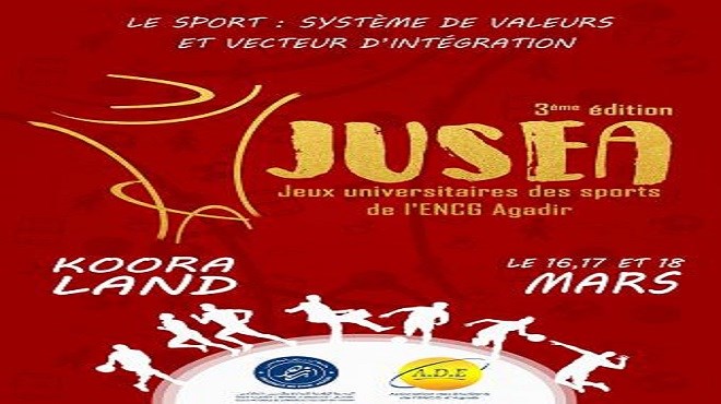 Jeux universitaires : Le grand rendez-vous d’Agadir