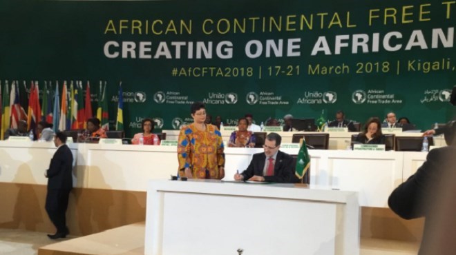 Le Maroc signe l’accord de libre-échange africain