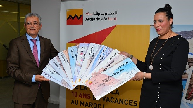 Attijariwafa bank : «10 ans de vacances au Maroc»