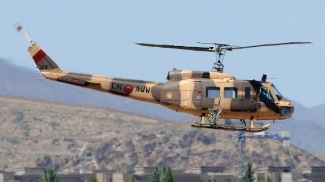 FAR : Un hélicoptère s’abîme au sud d’Errachidia