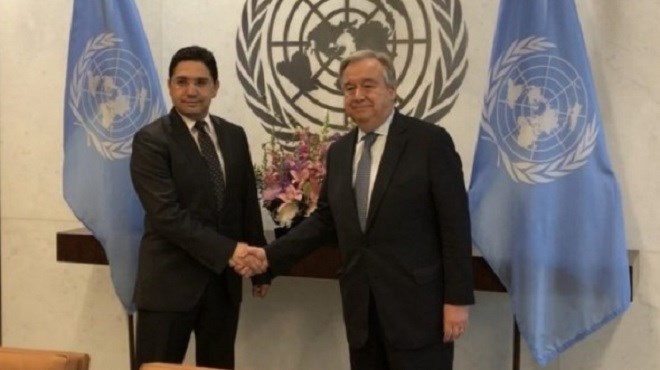 Sahara : Nasser Bourita remet un message écrit de SM le Roi au SG de l’ONU
