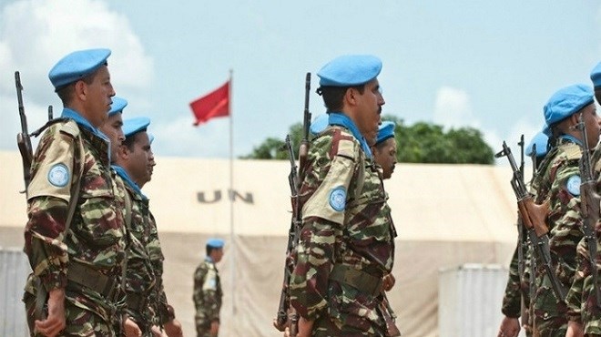 L’ONU rend hommage au casques bleus marocains