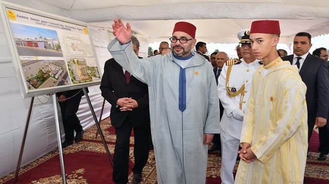Les travaux de construction d’un Centre social pour l’accueil des personnes âgées, lancées par le Roi Mohammed VI