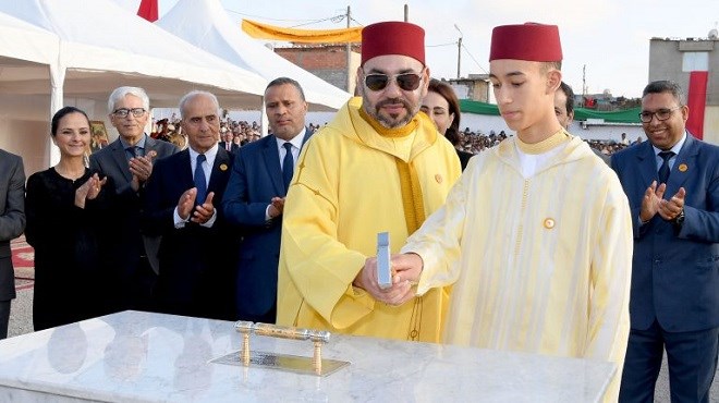 Kénitra : Le Roi Mohammed VI lance des projets de solidarités