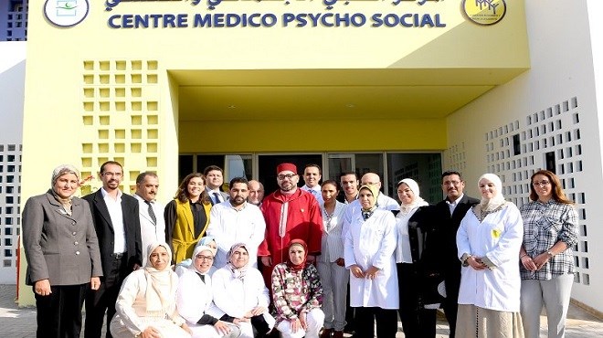 Le Roi Mohammed VI inaugure un centre médico-psycho-social à Tit Mellil dans la province de Médiouna