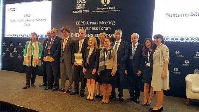Le ministère de l’Agriculture et de la pêche maritime remporte le prix d’or de l’EBRD