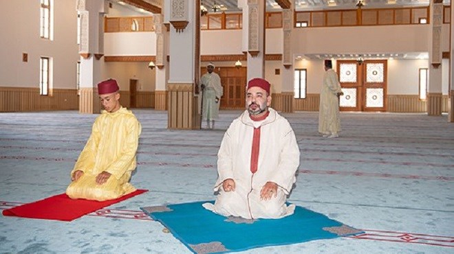 Le Roi Mohammed VI inaugure à Tanger la Mosquée “SA la Princesse Lalla Abla”