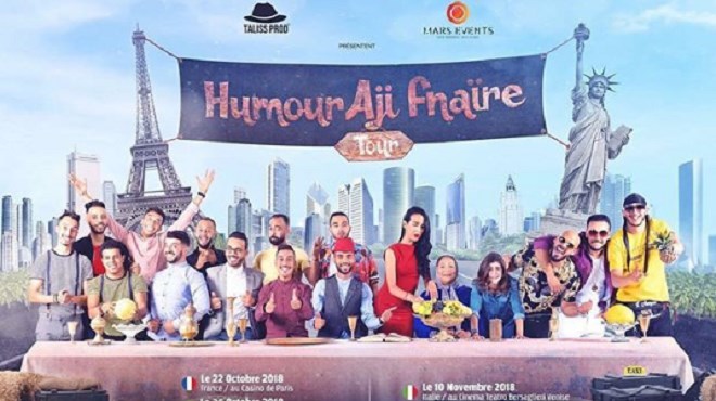Vidéo. Humouraji et Fnaire en tournée internationale