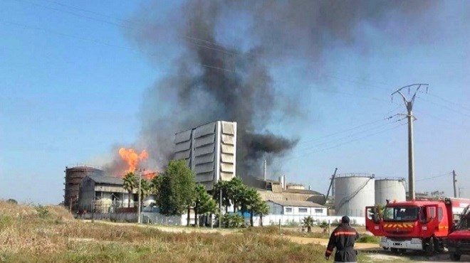 Kénitra : Incendie dans deux réservoirs de gaz butane