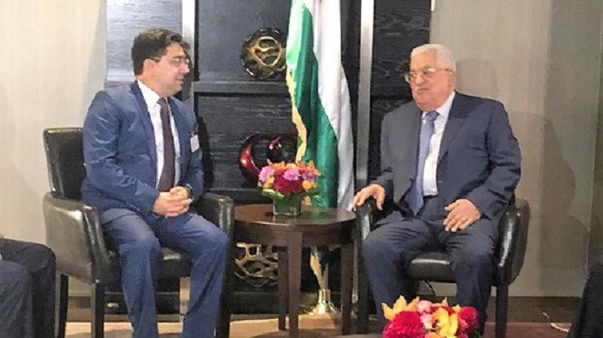 Cause palestinienne : Le président palestinien salue les positions constantes de SM le Roi