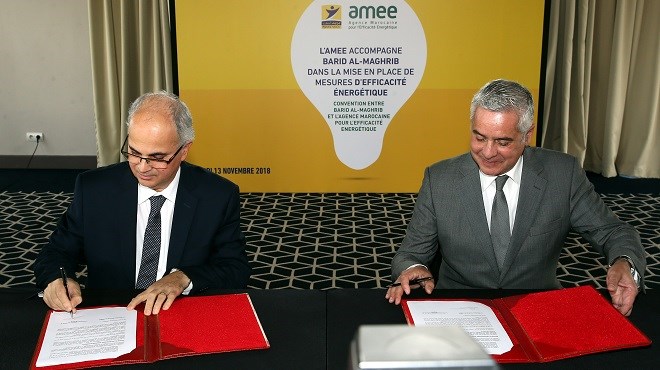 Barid Al-Maghrib : Partenaire de l’AMEE pour le renforcement de l’efficacité énergétique