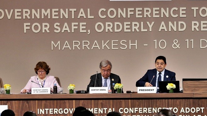 António Guterres : Le pacte mondial sur les migrations procède d’une démarche qui doit permettre d’aider les migrants, ainsi que les communautés d’origine et d’accueil