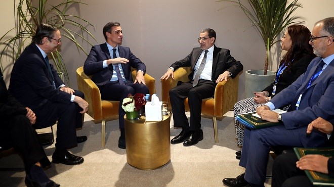 Entretien à Marrakech entre El Otmani et le président du gouvernement espagnol