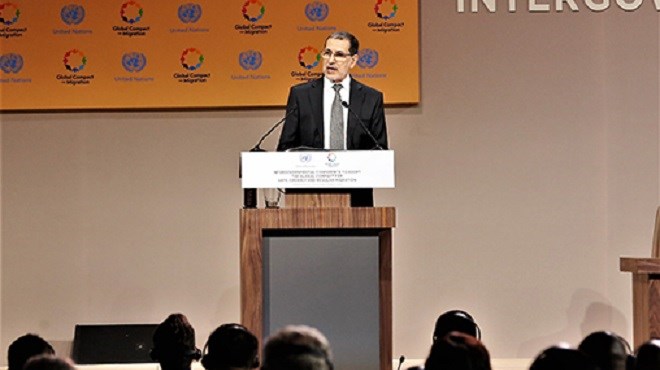Marrakech : SM le Roi adresse un message à la Conférence Intergouvernementale sur la migration