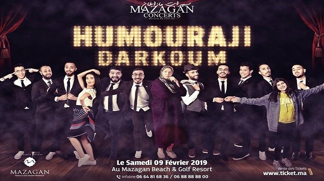 «Humouraji» : Un concert de «rires» à Mazagan
