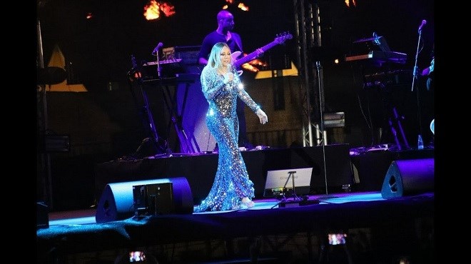La star internationale Mariah Carey se produit en Arabie Saoudite